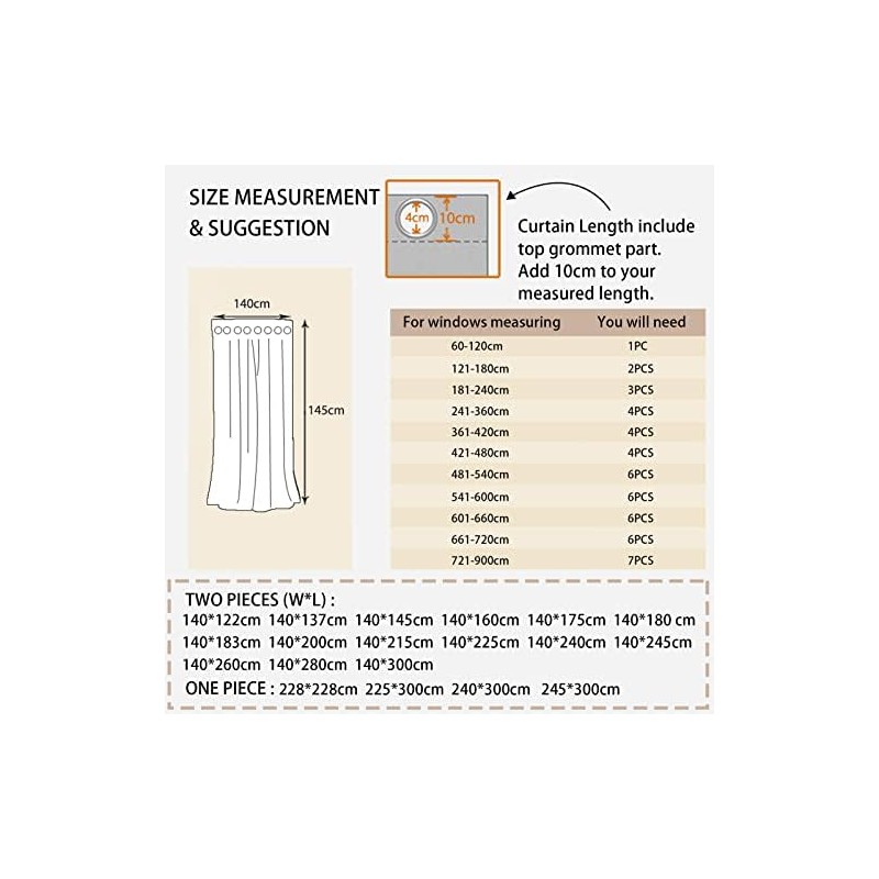 MRTREES Kitchen Net Curtains for Windows 45 Drop, White Sheer