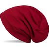 Stylebreaker Warm, Fine Knit Beanie Hat With Very Soft Fleece