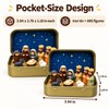 Mini Christmas Nativity Scene Set for Holiday Home Decor –