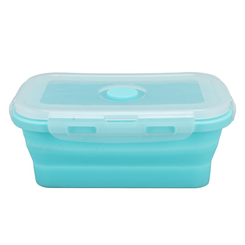 Collapsible Silicone Food Storage Container High Temperature Resistant Microwave Safe