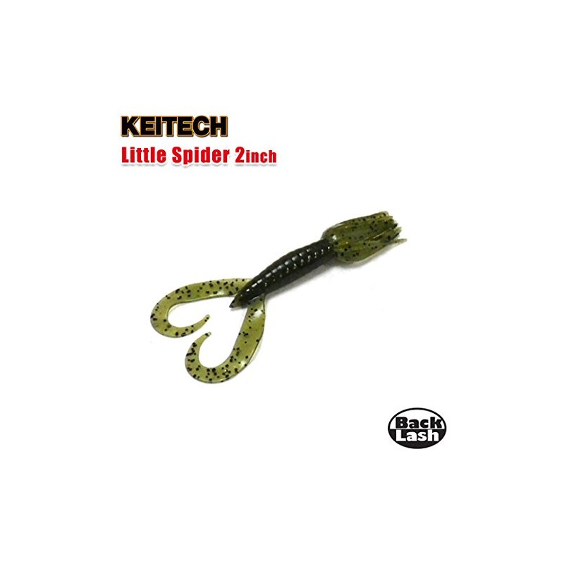 Keitech Little Spider 2" #102 Watermelon Pepper
