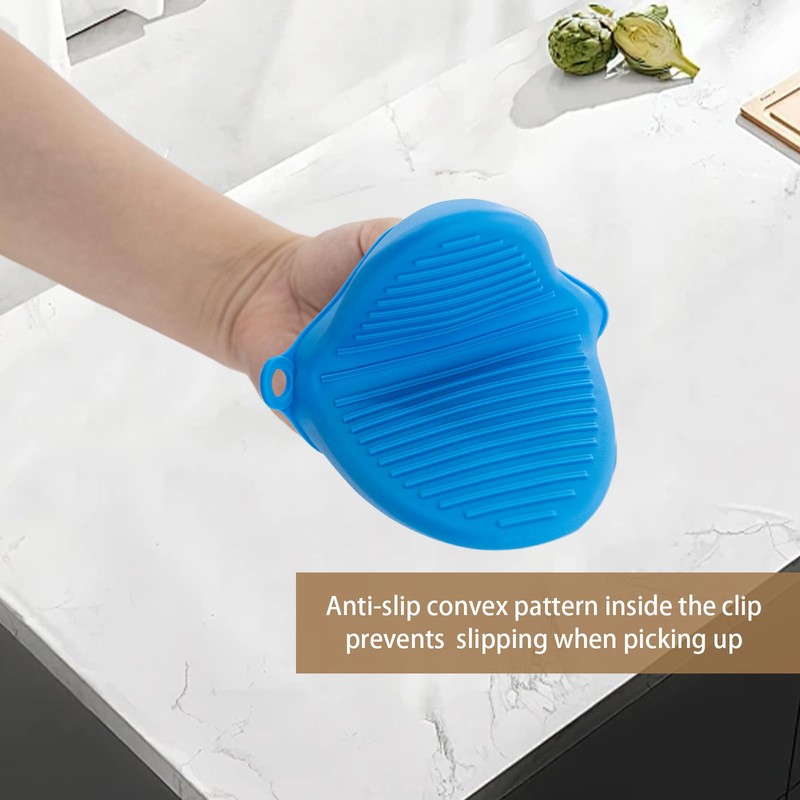 Mini Silicone Oven Mitts 8 PCS Heat Resistant Small Oven