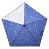 estaa 10271 Boy Folding Umbrella with Transparent Window, Wind Resistant,