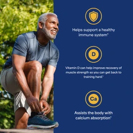 Puritan's Pride Premium Sunvite™ Mega-Potency Vitamin D3 10,000 IU, Dietary Supplement for Healthy Bones, Teeth, and Immune System Support, 100 Rapid Release Softgels
