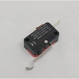 3405-001074 Refrigerator Dispenser Micro Switch - 1" Rounded End Lever - Normally Open/NO - 15A - Genuine New - AM 2-4-8 - EA211208
