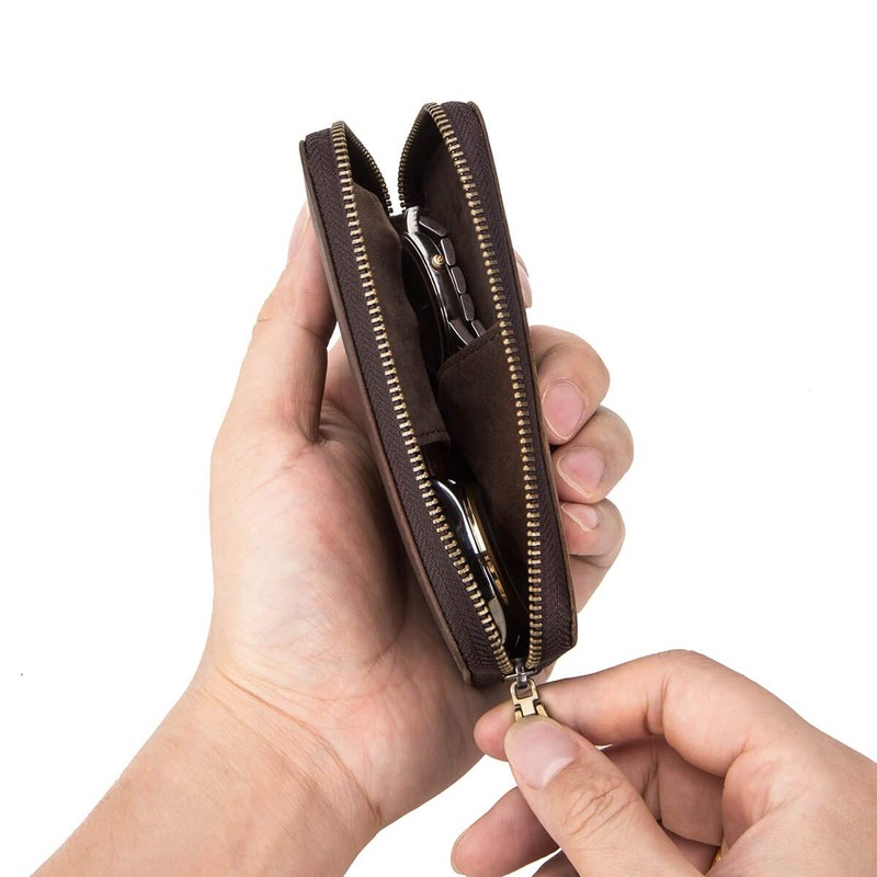 HIRAM Watch Case, Watch Box, Collection, Storage, Portable, Convenient, For