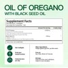 300cápsulas Con Aceite De Semilla Negra Aceite De Orégano