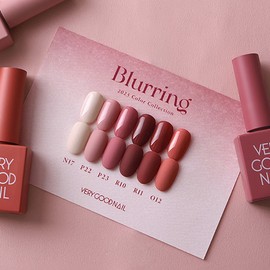 Very Good Nail Blurring Single R11 3+1 Red Color Gel / 베리굿네일 블러링 단품 R11 3+1 레드컬러젤