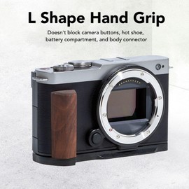 L Shaped Handle with Quick Release Plate, L Aluminum Alloy Bracket for LUMIX S9 Camera, for Quick Turn on Tripods or Hand Shooting