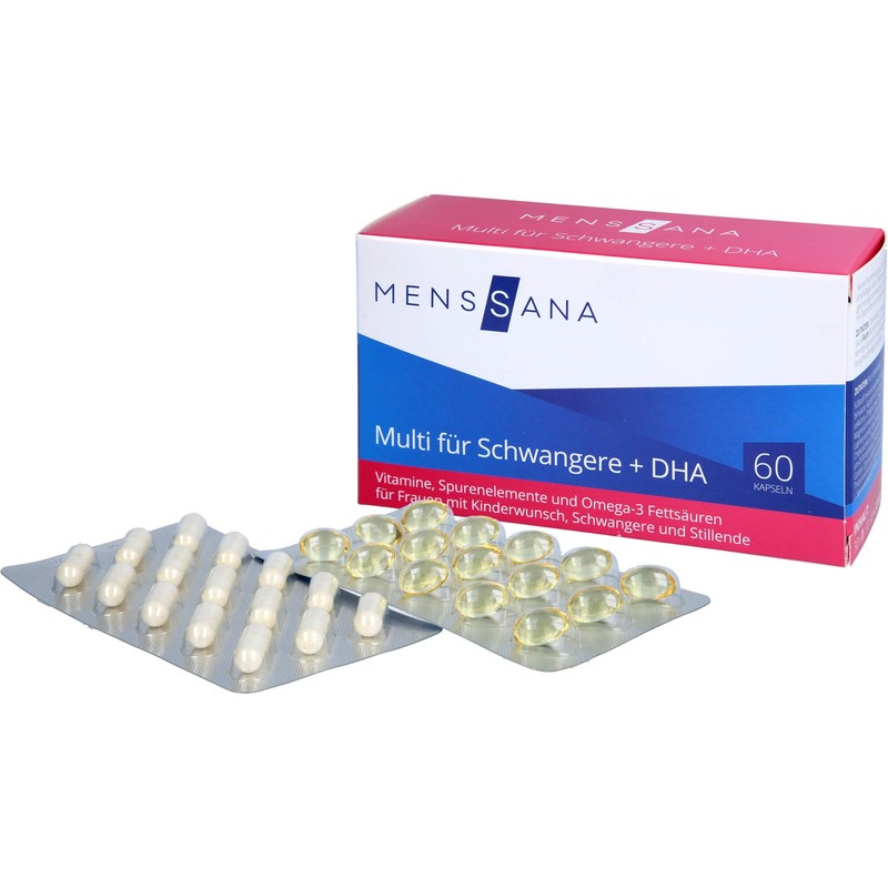 Multi for Pregnant Women + DHA MensSana Capsules Pack of
