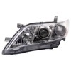 TRQ TRQ 2 Piece Headlight Assembly Set Halogen Chrome Bezel