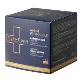 Crema Facial de Noche DermEden Night Protocole Antiedad con Retinol y Ácido Hialurónico, 50 mL