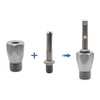 1Piece Core Drill Bit Adapter 12mm Male to 10mm SDS