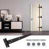 6 Pcs 10" T Strap T Hinge Set Heavy Duty