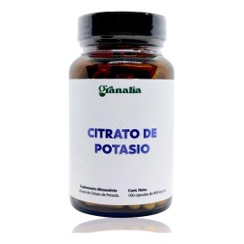 Citrato De Potasio 100 Cápsulas Granalia