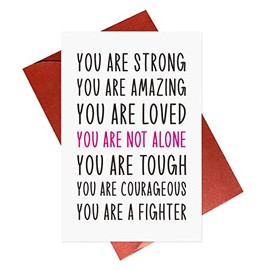 Gonzey Encouragement & Support Card - Affirmation for Patients & Friends