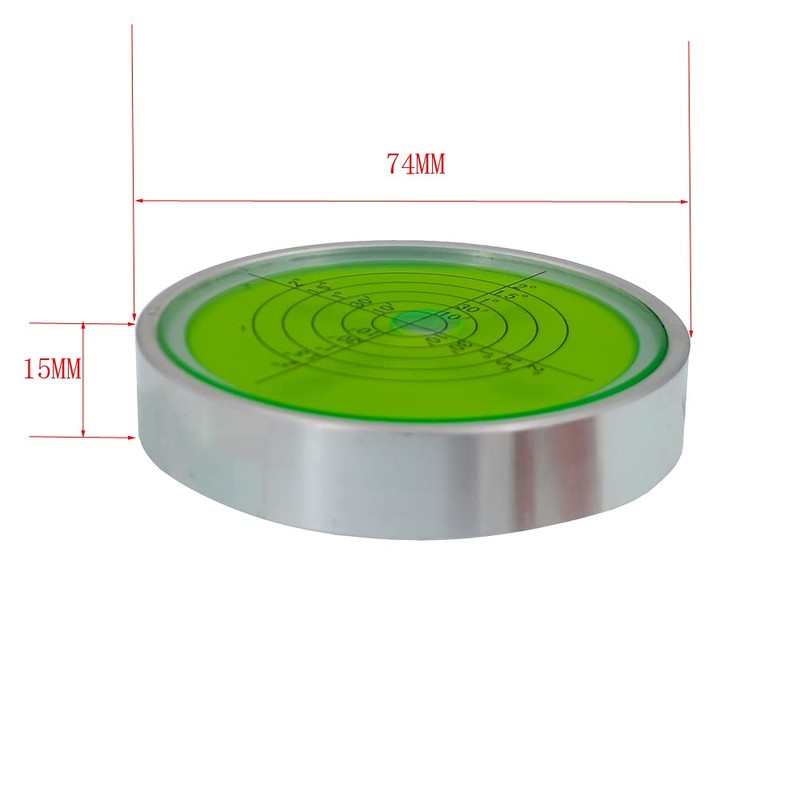 XMLEI J158186 Horizontal Metal Spirit Level Universal High Precision Small