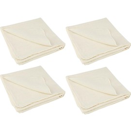 4 Pcs 50 * 50 Cm Cheese Cloths for Straining, Muslin Cloths for Cooking, Cheesecloth for Straining, Straining Cloth, Muslim Cloth for Cooking Cheese, Butter