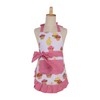 Surblue 100% Cotton Reusable Women Skirt Apron with Two Pocket,