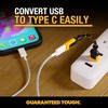 DEWALT USB to USB C Adapter 2 Pack, USB C
