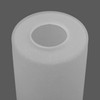 Anmire 3 Pack Frosted Seeded Glass Shade Replacement, Cylinder Light