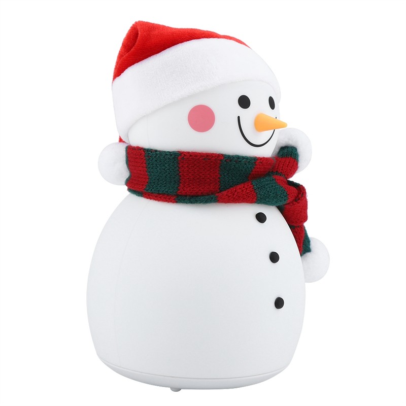 Cute Animal Shape Silicone Multi color LED Rechargeable Night Lamp