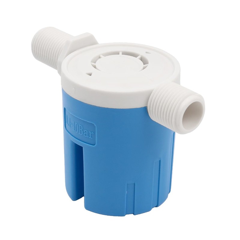 1/2" Automatic Float Valve, Water Level Control, Side, Indoor Water,