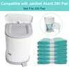 6 Pack Adult Diaper Disposal Liner Refills Compatible with Janibell