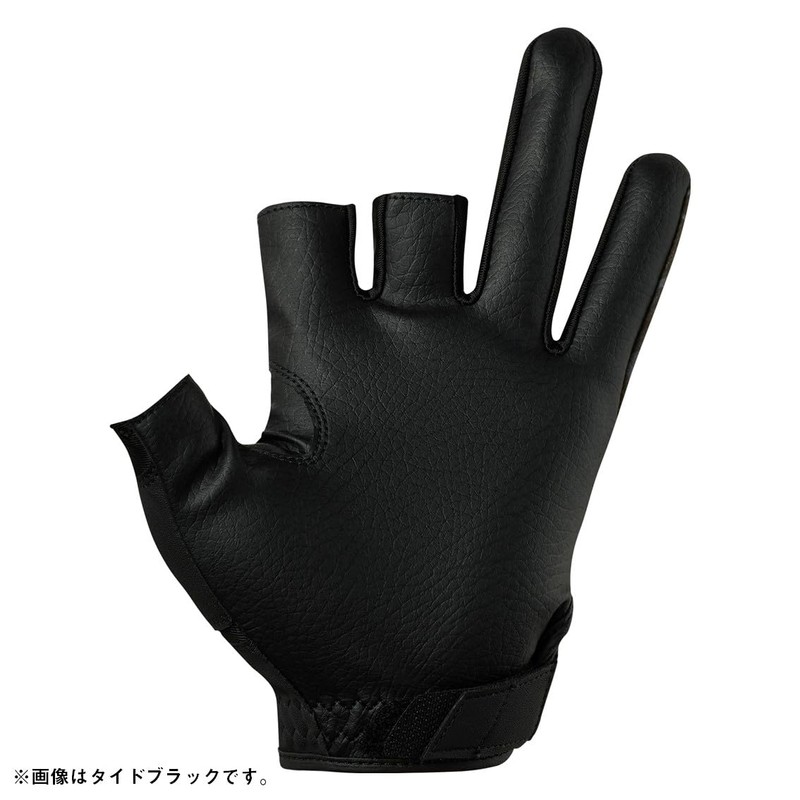 Daiwa 25DG-8025 Game Gloves, 3-Cut Tide Yellow, L