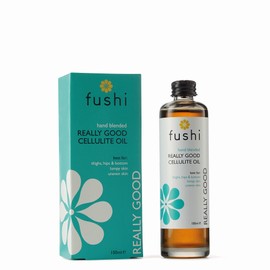 Fushi Really Good Oil, Best for Thighs, Hips & Bottom, Lumpy and Uneven Skin, Reduces Appearance of Cellulite, Boosts Circulation, Tons & Firms, Ethical, Vegan, Made in the UK, Grape Fruit, 100 ml