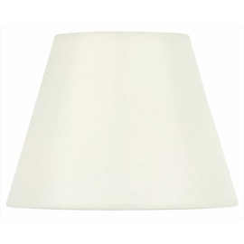 Upgradelights Eggshell Silk 12 Inch European Drum Lampshade with Uno Fitter