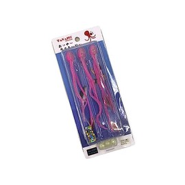 TANAJIG (Tanajig) Aiya ~ Octopus Curly Aiya Octopus Curly Superb Color [Limited Color] Tylaba Worm (02. UOYA Superb Keimura Clear/Pink)