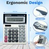 Empire Desk Calculator with Large Key Buttons,12 Digits Calculators Desktop,Desk