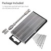 Mini Hand Drill Set with 20pcs Twist Bits 0.3-1.6mm, Linkstyle