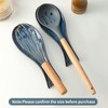 Hasense Ceramic Spoon Rest for Stove Top, Porcelain Spoon Holder