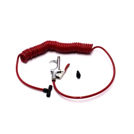 MVP - HD Air Duster Seat Blow Gun Kit - 12 ft Red Poly Hose - T-Hose – USA