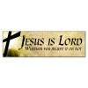 Sticker Sector Jesus is Lord Believe It Bumper Sticker -