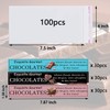 HANDMD 190Pcs Chocolate Bar Packaging Wrappers Stickers Set, 90pcs Chocolates