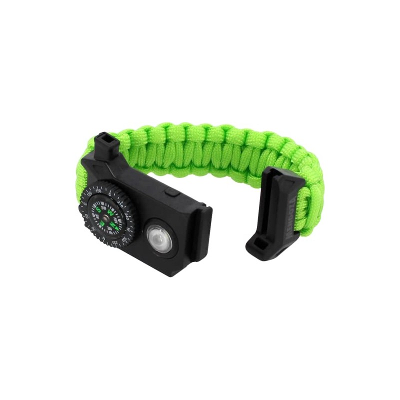 Mendoza Pulsera de Supervivencia Infantil Verde