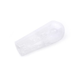 Jewish Wedding Chuppah Breaking Glass - Wedding Engagement Gift - Pink Blue Green Black Gold SIlver Color Glass Vessel - Drawstring Bag - Designer by Project Lev (White Frost)