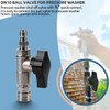 DN10 Ball Valve for Pressure Washer, 3/8" Quick Connect Ball