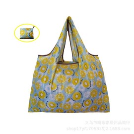 Cute Character Pattern Foldable Tote Bag with Mini Pouch R10 Large/4082 20ea