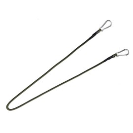 Elastic Cord, Outdoor Elastic Rope, Bungee Cord, Aluminum with Carabiner, Stretch Cord, Tent, Bicycle, Camping, Tarp, Windproof, Elastic, Accessories, Camping Equipment, Mountain Climbing, Survival,