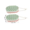 VICASKY 4pcs Exfoliating Shower Net Sponge for Body Shower Scrubber