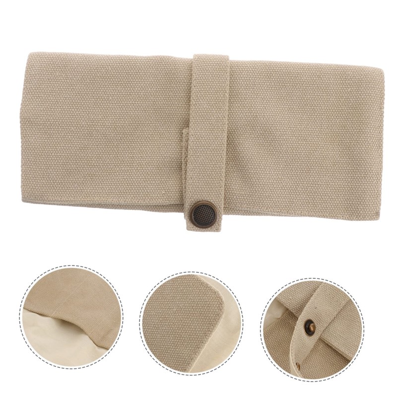 OHPHCALL Smart Watch Strap Storage Pouch Canvas Bag for Daily