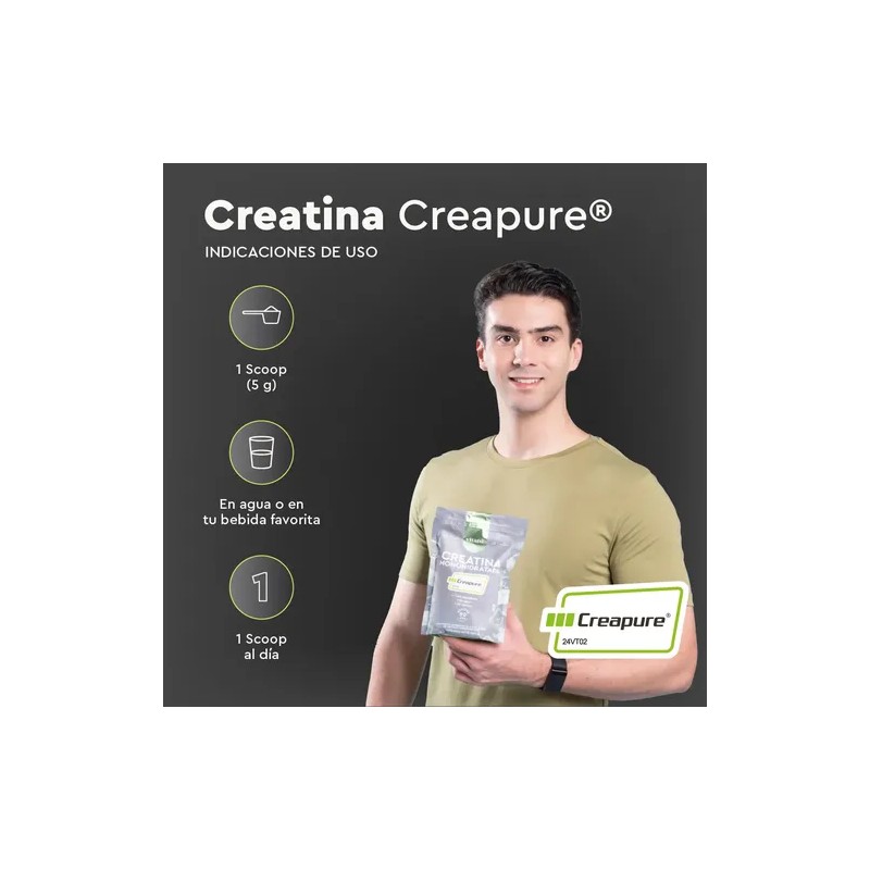 Vitatú | Creatina Monohidratada Creapure De Alta Pureza Sabor Sin