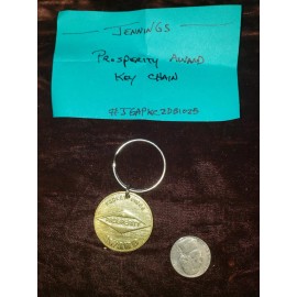 USA JENNINGS GOLD AWARD TOKEN KEY CHAIN TOKEN #JGAPKCZDB1025