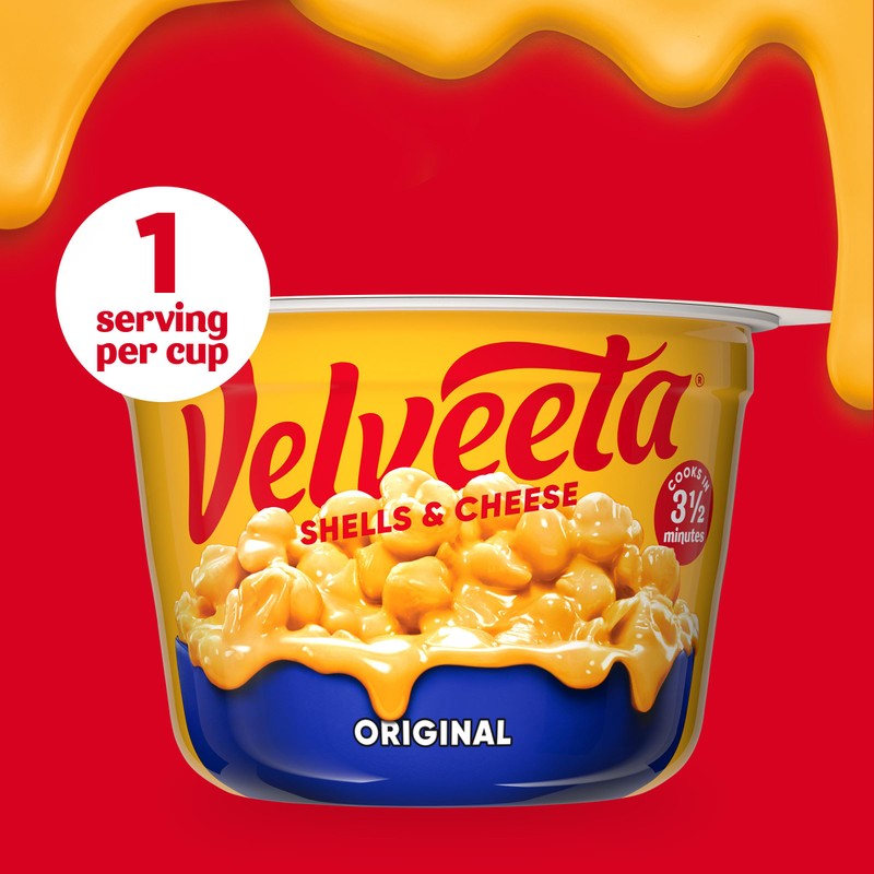 Velveeta Shells & Cheese Original Microwaveable Shell Pasta & Cheese