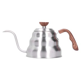 Stainless Steel Pour Over Coffee Tea Kettle Gooseneck Spout Pots Kitchen Appliances1L