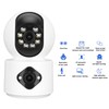 4MP HD Dual Lens Security Camera with WiFi AP Hotspot,